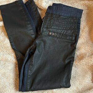Schoen By Yu The Icon Mid-waisted Moto Skinny Jeans Size 27